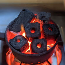 画像をギャラリービューアに読み込む, 福化備長炭 四角(国産オガ炭)10kg