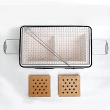 画像をギャラリービューアに読み込む, バーベキューコンロ(角型)黒