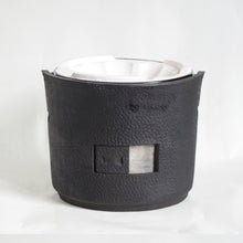 画像をギャラリービューアに読み込む, 三河焼き七輪 炎匠 黒(三河焼+珪藻土コンロ)