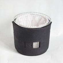 画像をギャラリービューアに読み込む, 三河焼き七輪 炎匠 黒(三河焼+珪藻土コンロ)