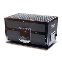 画像をギャラリービューアに読み込む, 長角コンロ 炭火焼き鳥七輪【黒】