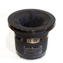 画像をギャラリービューアに読み込む, 木炭コンロ(七輪)黒 8.5号 焼網付