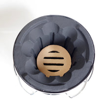 画像をギャラリービューアに読み込む, 卓上コンロ 台付【黒】φ220 卓上七輪