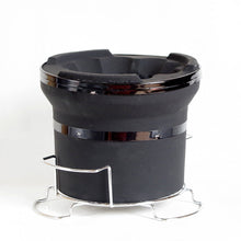 画像をギャラリービューアに読み込む, 卓上コンロ 台付【黒】φ220 卓上七輪