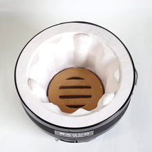 画像をギャラリービューアに読み込む, じゅうじゅう七輪<黒> 焼網付