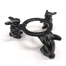 画像をギャラリービューアに読み込む, うさぎ五徳(鋳物)