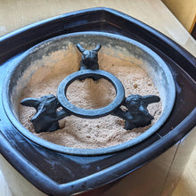 画像をギャラリービューアに読み込む, うさぎ五徳(鋳物)