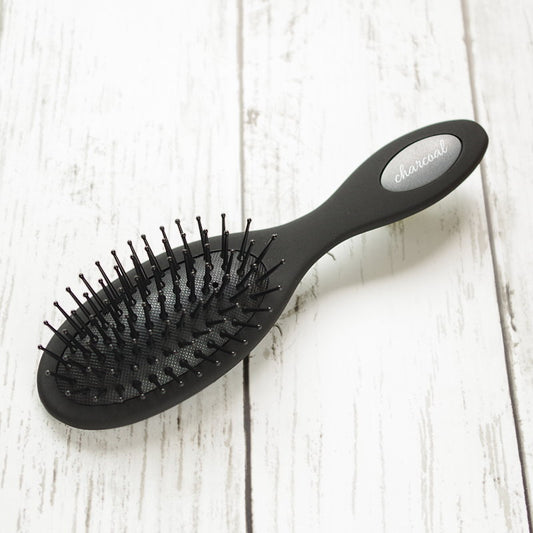備長炭ヘアブラシ