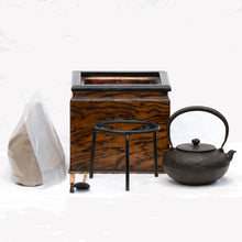 画像をギャラリービューアに読み込む, 総黒柿製角火鉢 KK301