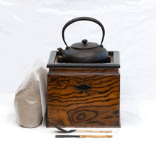 画像をギャラリービューアに読み込む, 総黒柿製角火鉢 KK301