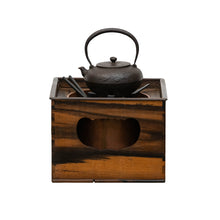 画像をギャラリービューアに読み込む, 黒柿 箱火鉢 KK303