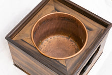 画像をギャラリービューアに読み込む, 黒柿 箱火鉢 KK303