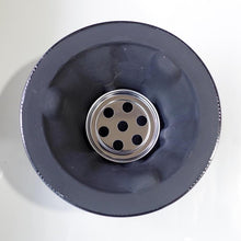 画像をギャラリービューアに読み込む, 卓上 しちりん 黒(七輪 ブラックカラーコンロ)国産黒炭付