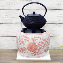 画像をギャラリービューアに読み込む, 新品 ミニ火鉢 陶器セット ピンク