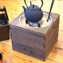 画像をギャラリービューアに読み込む, 箱火鉢<エイジング加工>