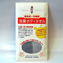 画像をギャラリービューアに読み込む, 備長炭+光触媒 消臭ボディタオル