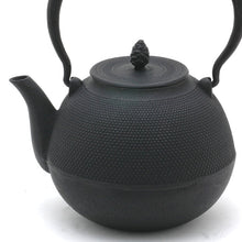 画像をギャラリービューアに読み込む, 南部 鉄瓶 日の丸あられ型 1L