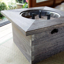 画像をギャラリービューアに読み込む, 桐火鉢(きりひばち)+道具セット