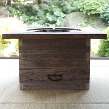 画像をギャラリービューアに読み込む, 桐火鉢(きりひばち)