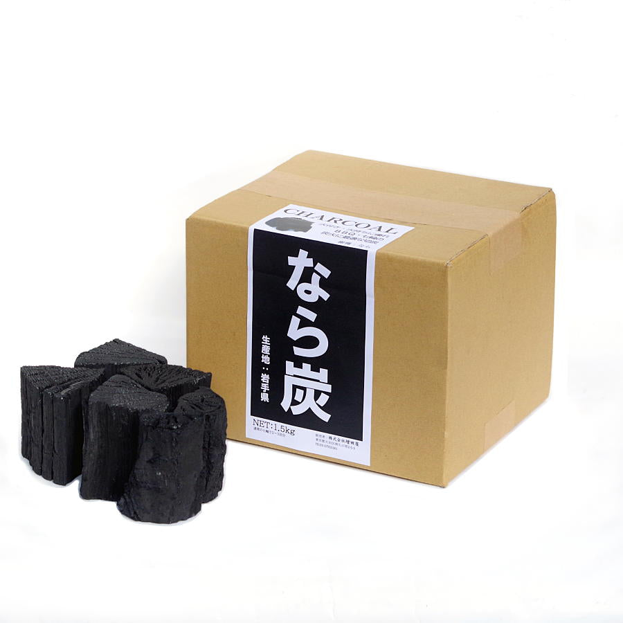 炭の種類から探す > 黒炭・切炭 > なら炭 – 【炭・燃料の専門通販】＋