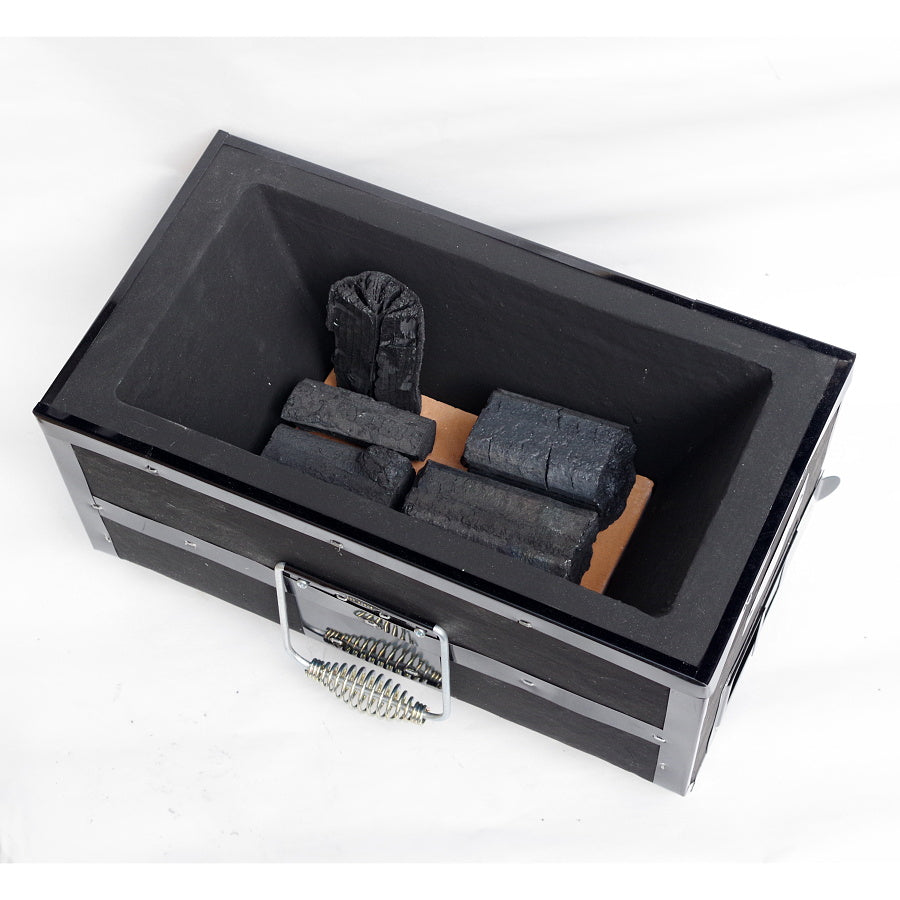 長角コンロ 炭火焼き鳥七輪【黒】 – 【炭・燃料の専門通販】+炭STYLE