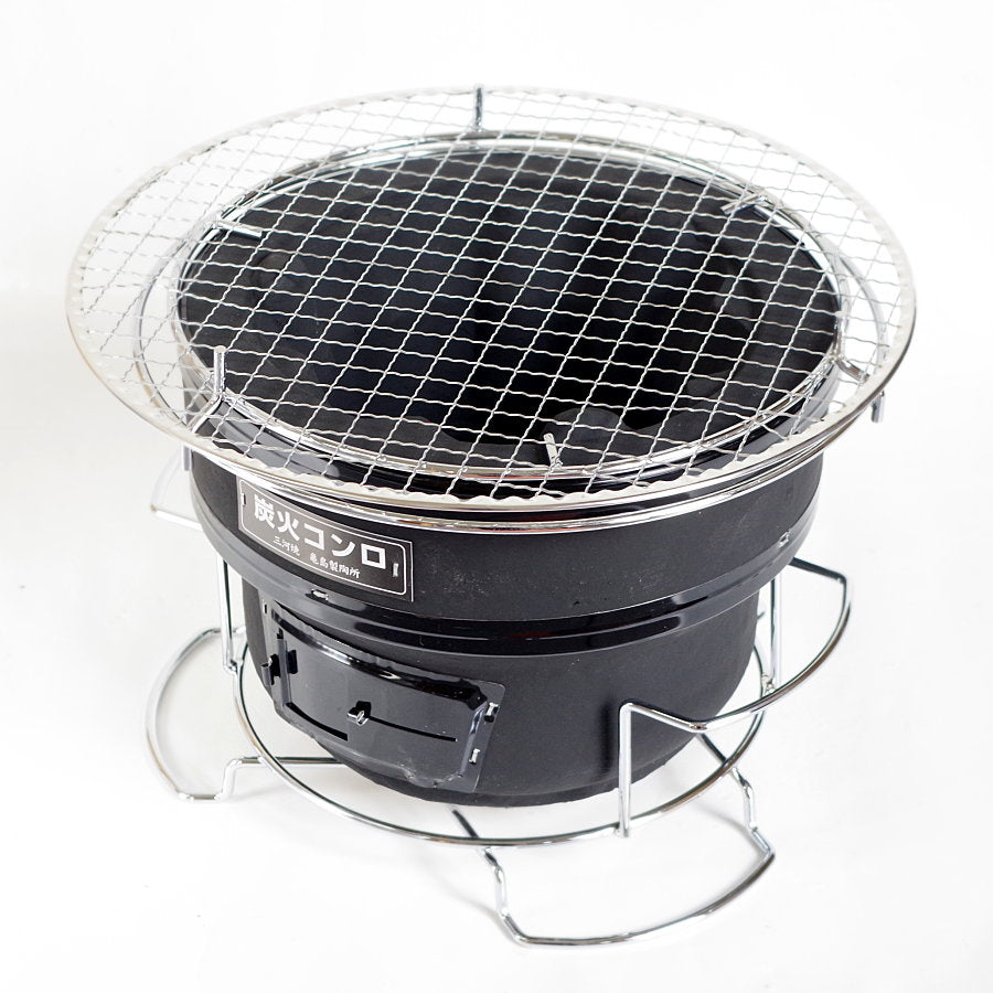 炭火コンロ　七輪　黒 長角コンロ 炭火焼き鳥七輪【黒】 – 【炭・燃料の専門通販】+炭
