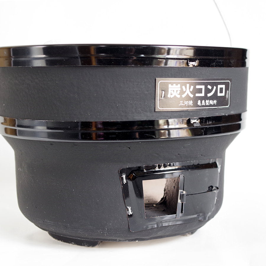 じゅうじゅう七輪＜黒＞ 焼網付 – 【炭・燃料の専門通販】+炭