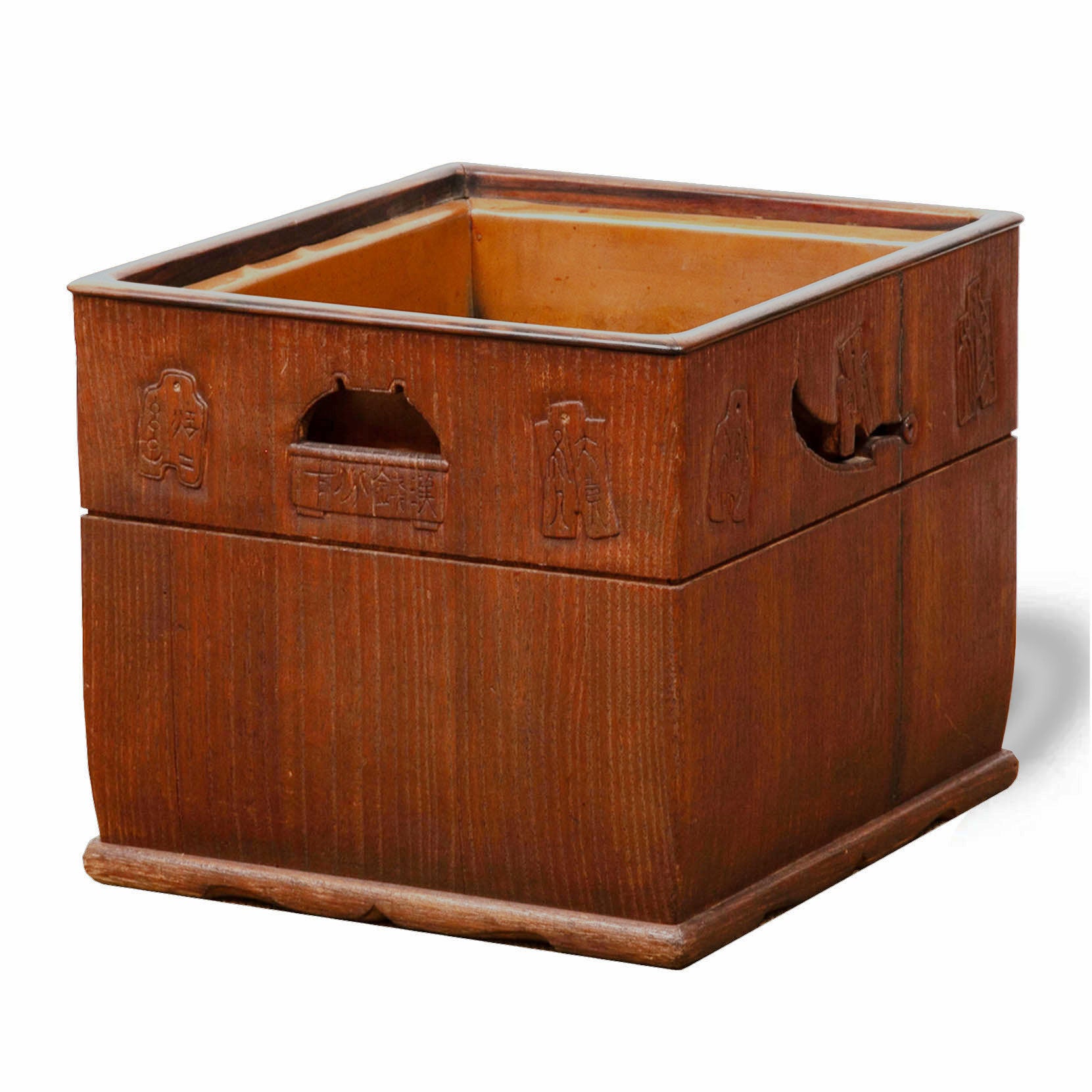 箱火鉢　関東火鉢　手炙り 箱火鉢関東火鉢手炙り