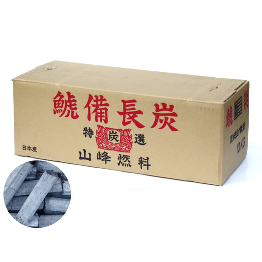 鯱備長炭（国産オガ炭 上級品） 10kg