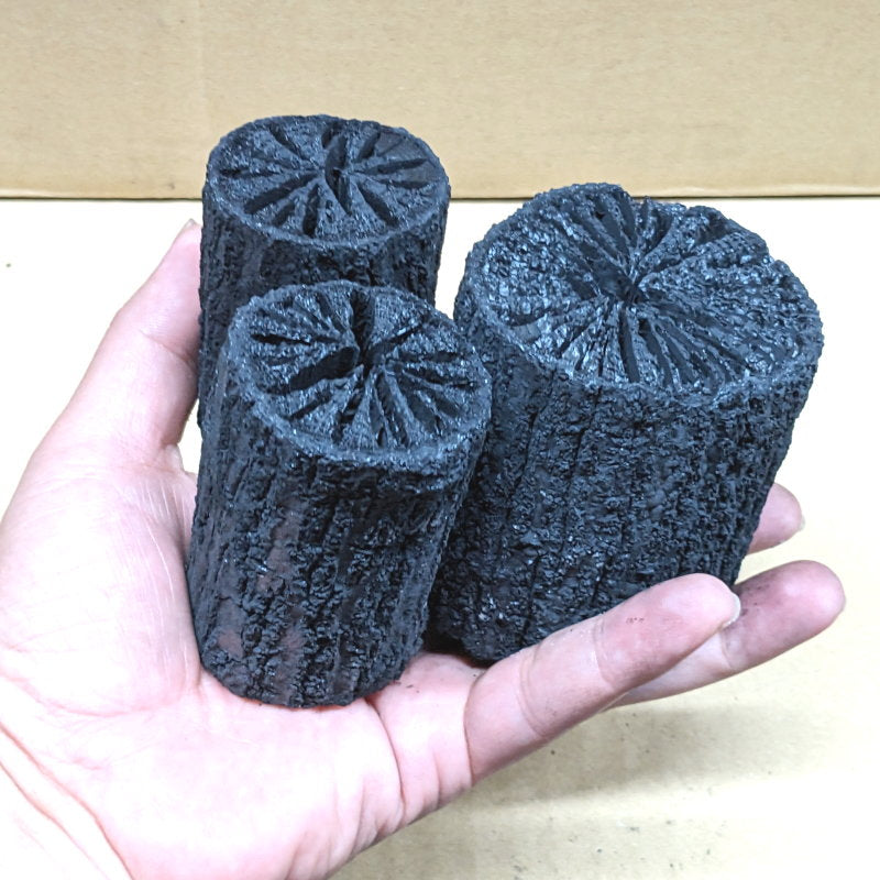 胡桃　炉用組炭＋【 伊予の切炭 】長さ約7.5cm 約6kg 菊炭 Amazon.co.jp: 木炭 炭 備長炭 バーベキュー オガ炭 自社製 大分