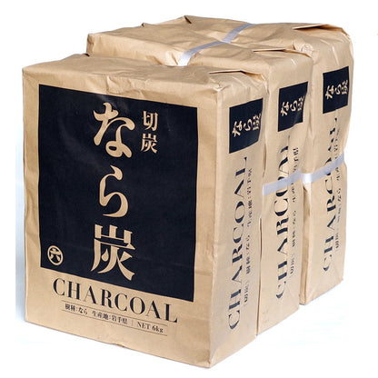 なら切炭<6kg×3袋> （岩手県産）