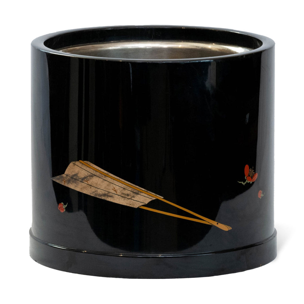 アンティーク火鉢の手あぶり火鉢（タイプ：TH-21） +火鉢道具セット