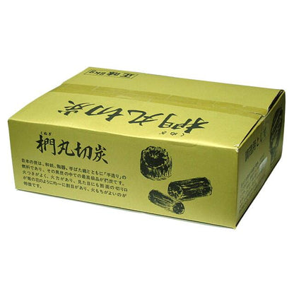 椚丸切炭（くぬぎ丸切炭） 6kg